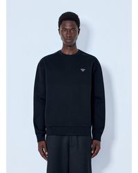 Prada - Technical Cotton Sweatshirt - Lyst