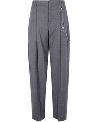 Alexander Wang - Mid-Rise Trouser With Chain - Lyst