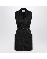 Prada - Short Renylon Dress - Lyst