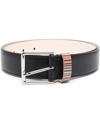 Paul Smith - Signature Stripe Leather Belt - Lyst