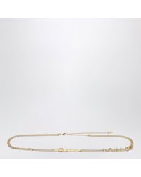 Chloé - Tone Belt With Logo Lettering - Lyst