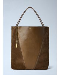 Chloé - Chloã Large Spin Tote Bag - Lyst