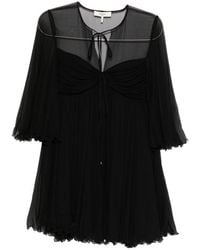 Chloé - Silk Mini Dress - Lyst