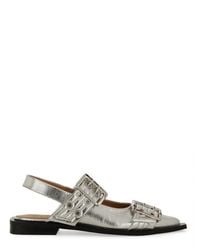 Ganni - Shoes With Buckles - Lyst