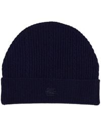 Etro - Chic Logo Beanie Hat - Lyst