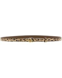 Fendi - Velvet Leather Regular Belt - Lyst