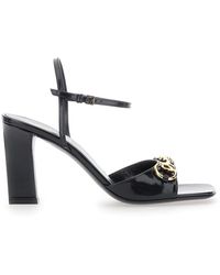 Gucci - Sandals Signora Leather - Lyst