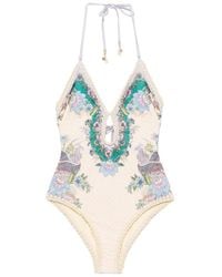 Zimmermann - Indra Swimsuit - Lyst