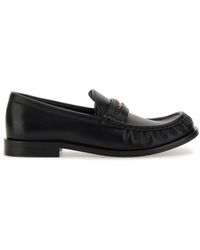Burberry - Solid Cadet Loafers - Lyst