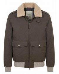 Brunello Cucinelli - Waxed Techno Cotton Bomber Jacket - Lyst