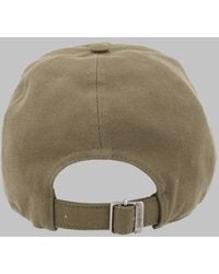 Saint Laurent - Cotton Baseball Hat - Lyst