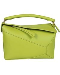 Loewe - Puzzle Small Leather Handbag - Lyst