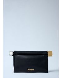 Jacquemus - La Pochette Rond Carrã Clutch - Lyst