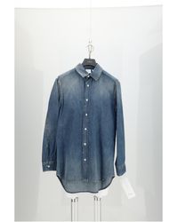 Dior - Denim Shirt Cotton - Lyst
