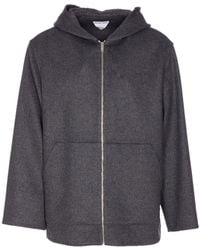Bottega Veneta - Double Layer Hood Jacket - Lyst