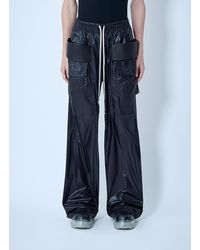 Rick Owens - Drkshdw Creatch Wide Cargo Drawstring Pants - Lyst