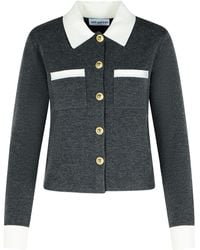 Self-Portrait - Self Portrait Wool Blend Sweater - Lyst