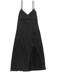 Acne Studios - Satin Slip Dress - Lyst