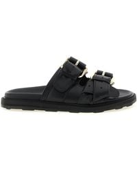Moschino - Double Strap Sandals - Lyst