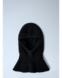 Lemaire - Knitted Wool-Blend Hood - Lyst