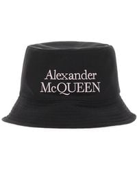 McQueen - Reversible Bucket Hat - Lyst