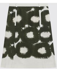 Prada - Skirt Military - Lyst
