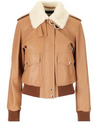 Loewe - Nappa Aviator Jacket - Lyst