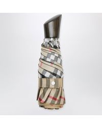 Burberry Regent Walking Umbrella in Black | Lyst