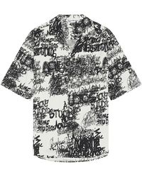 Acne Studios - Printed Button-Up Shirt - Lyst