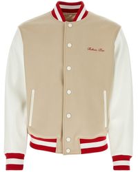 Balmain - Classic Wool Varsity Jacket With Signature Embroidery For - Lyst