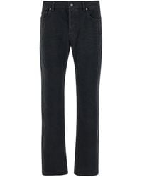 Saint Laurent - Slim Jeans With Logo Patch - Lyst
