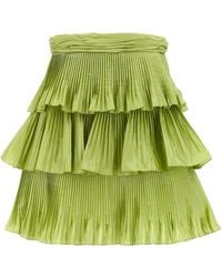 Valentino Garavani - Skirt Velentino Taffetã - Lyst