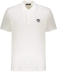 Versace - Logo Polo T-Shirt - Lyst