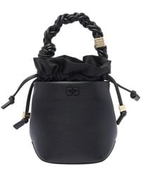 Ganni - Mini Bou Bucket Bag - Lyst