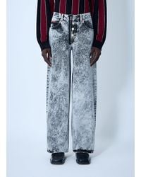 Martine Rose - Coated Denim Jeans - Lyst