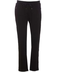 Dolce & Gabbana - Dolce&Gabbana Logo Plaque Jogging Pants - Lyst