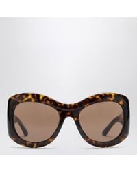 Gucci - Round Havana Acetate Sunglasses - Lyst