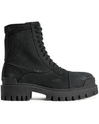 Balenciaga - Combat Strike Boot - Lyst