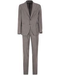 Tagliatore - Superfine Virgin Wool Suit - Lyst