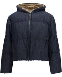 Brunello Cucinelli - Padded Jacket - Lyst