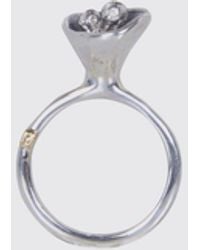 Rosa Maria - Chromed Ring - Lyst