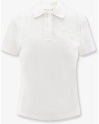 Dior - Dior Cotton Blend Polo Shirt With Embroidered Dior Medaillon Logo - Lyst