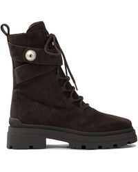 Jimmy Choo - "noemi" 45 Mm Combat Boots - Lyst