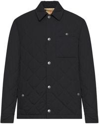 Burberry - Reversible Quilted Nylon Overshirt - Lyst