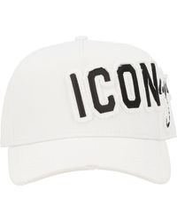 DSquared² - Iconique Baseball Hat - Lyst