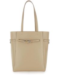 Givenchy - 'Voyou Small' Tote Bag With Embossed Logo - Lyst