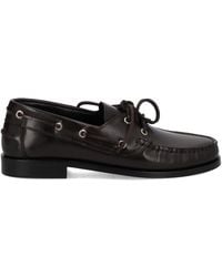 Aeyde - Leather Loafers - Lyst