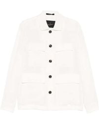 Montecore - Shirt Jacket With Buttons And Pockets - Lyst