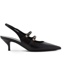 Celine - Double Straps Mules - Lyst