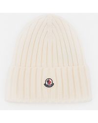 Moncler - Beanie Logo Hat - Lyst